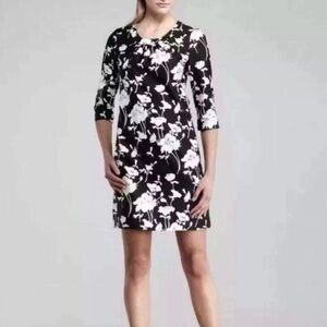 KATE SPADE X Florence Broadhurst 100% Silk Dorothy Floral Shift Dress size 8